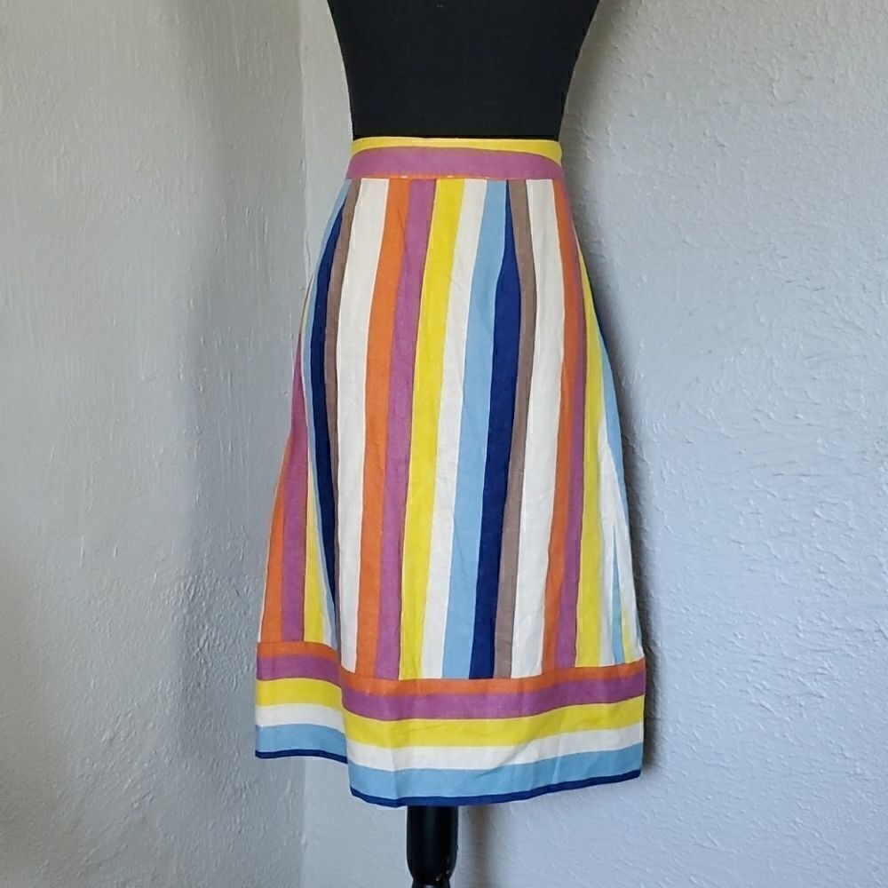 Gilli | Linen Button-down Skirt - Picture 4 of 7